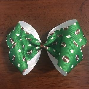 Football Twisted Boutique Bow